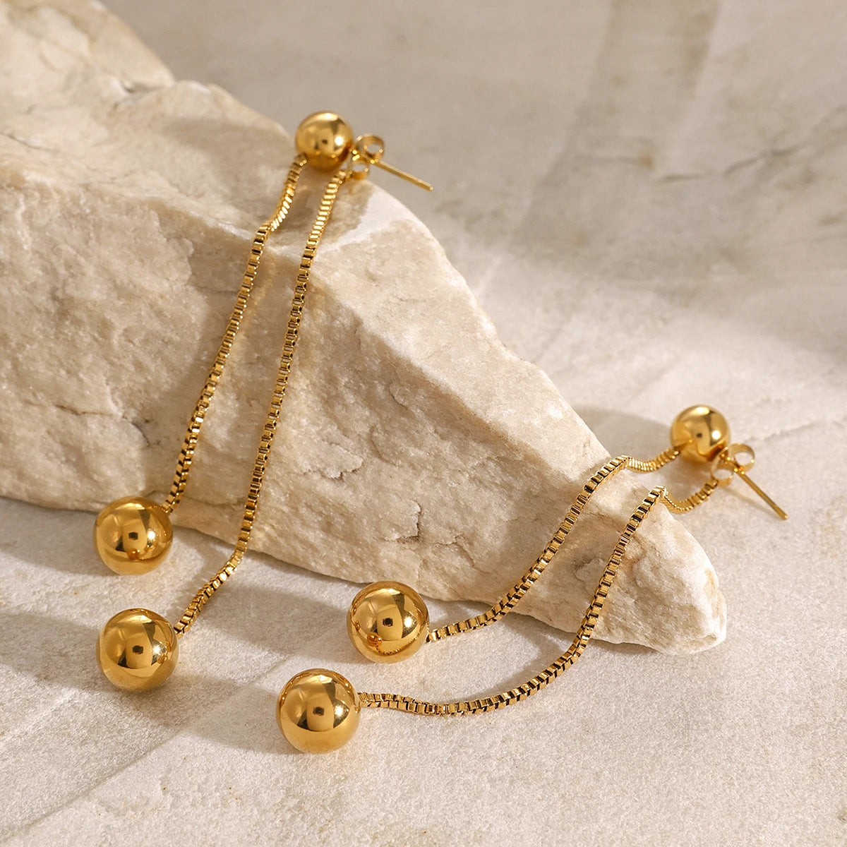 Celestial – Orbit Gold Earrings
