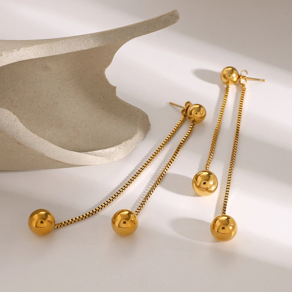 Celestial – Orbit Gold Earrings