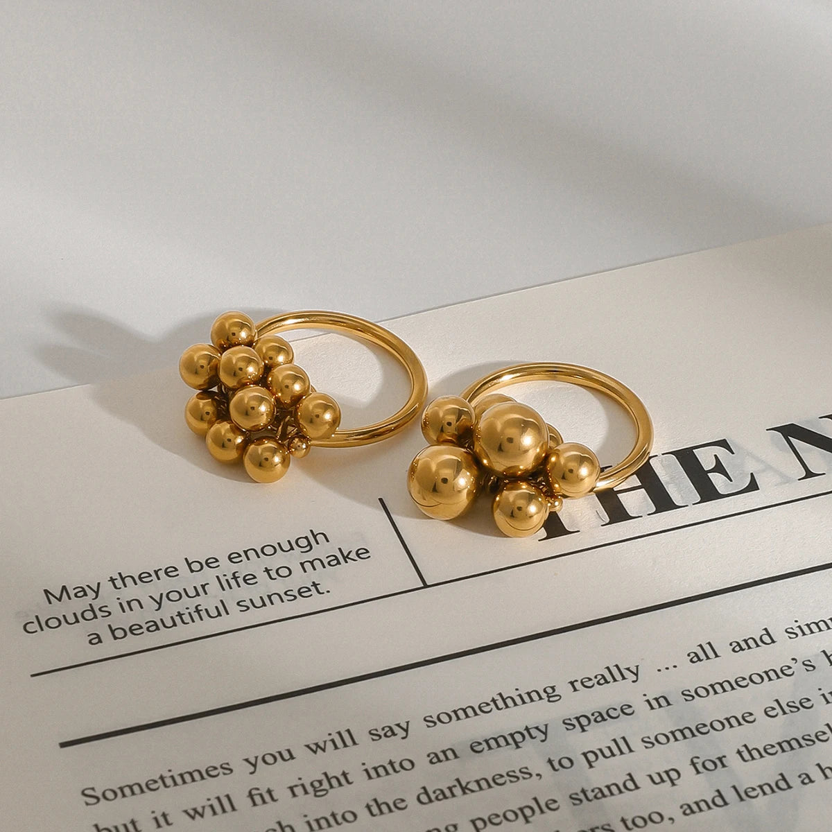 Celestial - Nebula Gold Ring