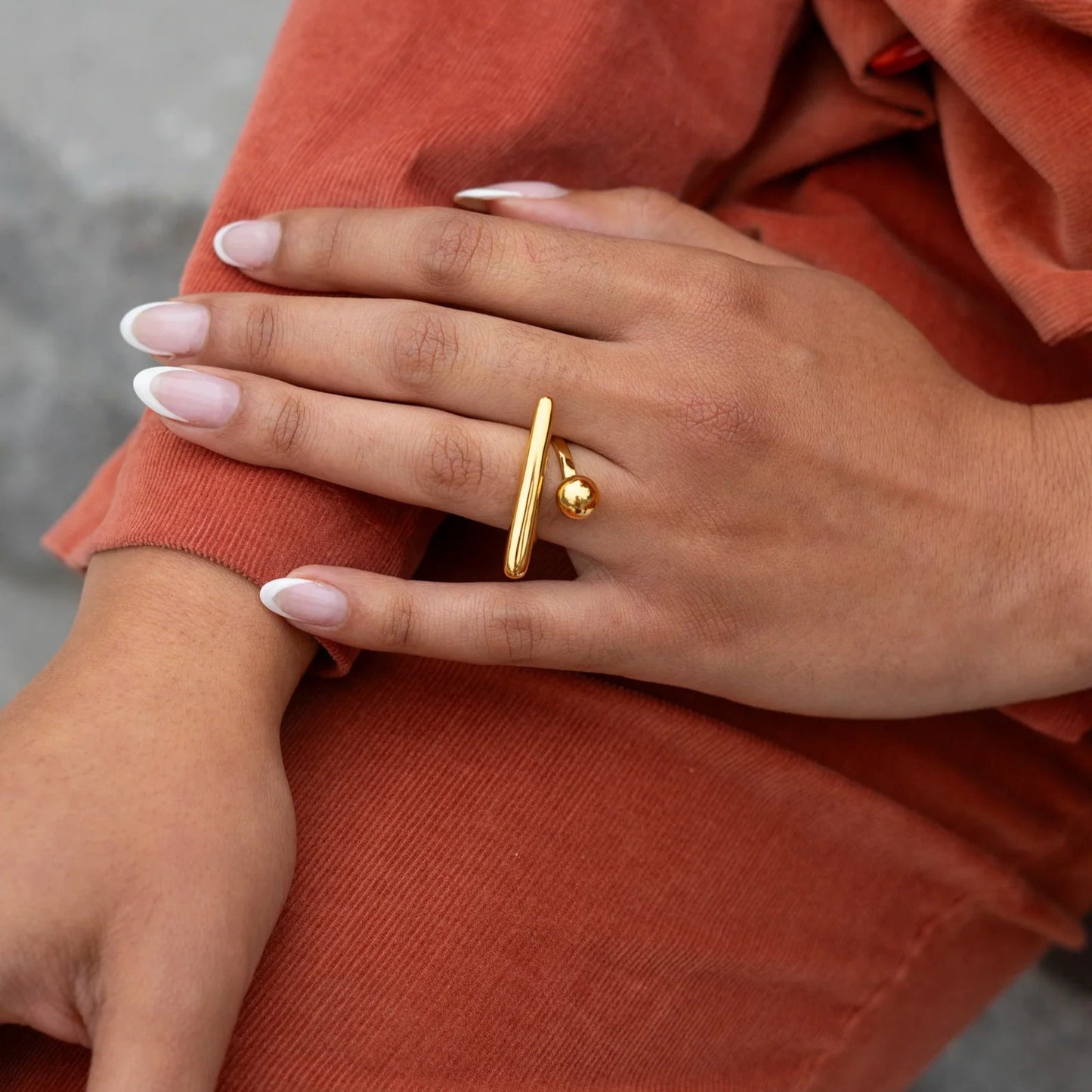 Celestial – Ray Gold Ring